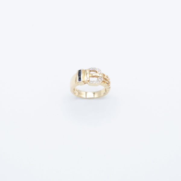 juwelier-jeweler-gelber-vintage-saphire-diamanten-vintage-ring-gelbgold-produktfoto