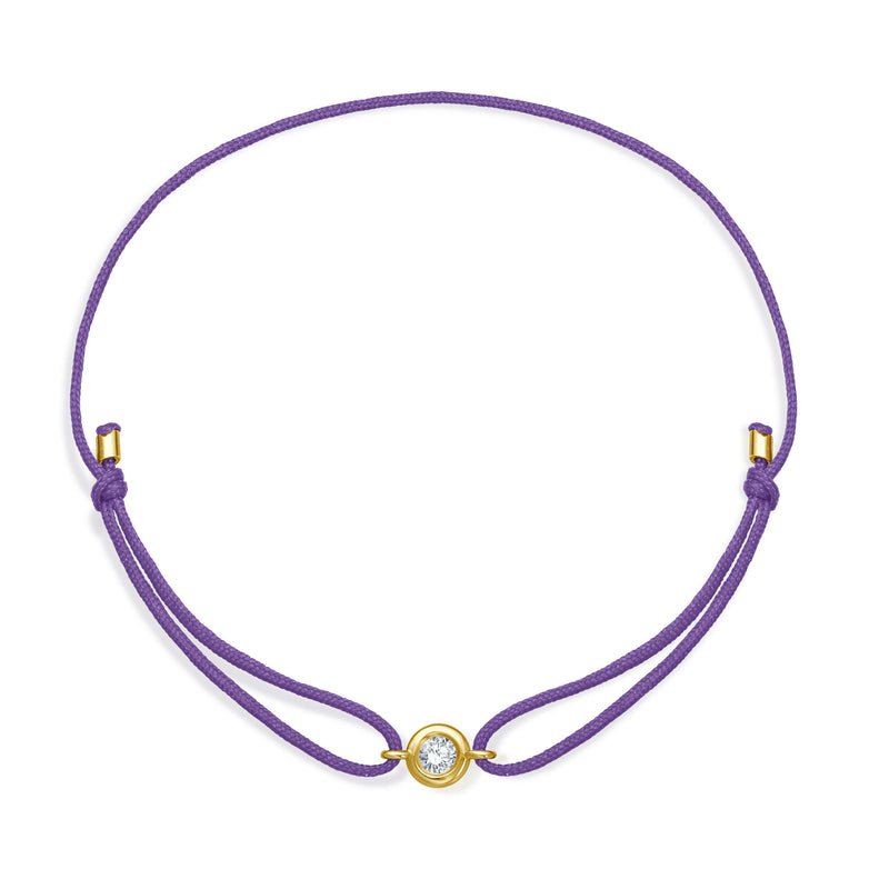 juwelier-jeweler-gelber-fusskettchen-fusskette-stoffband-one-diamond-gelbgold-lila
