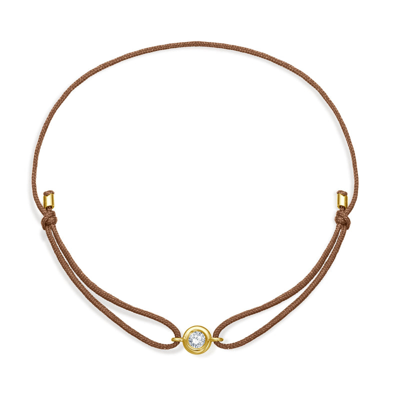 juwelier-jeweler-gelber-fusskettchen-fusskette-stoffband-one-diamond-gelbgold-taupe