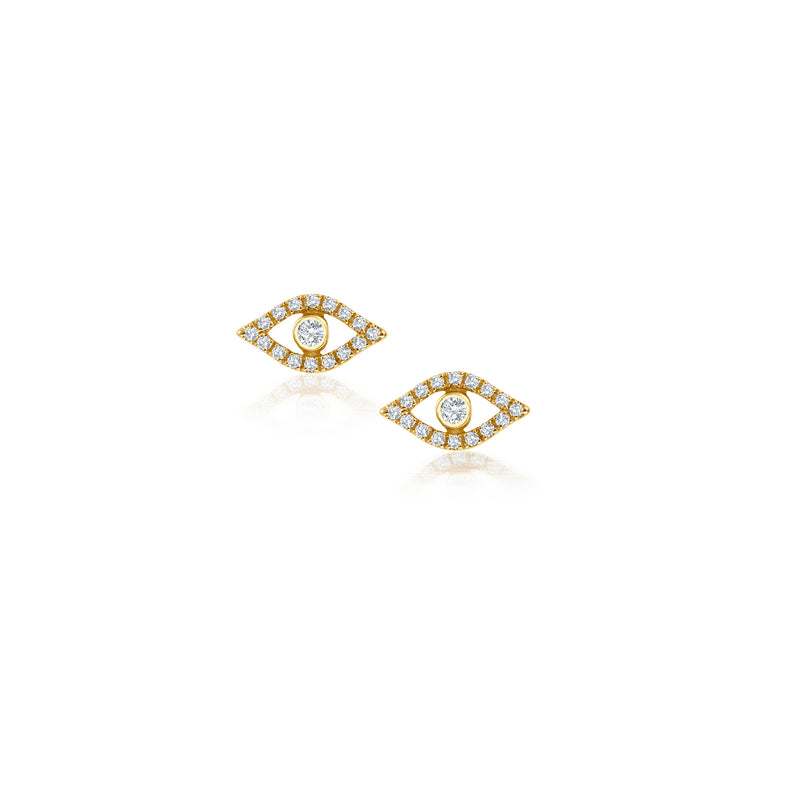 juwelier-jeweler-gelber-diamonds-diamanten-evil-eye-ohrstecker-earring-diamonds-gelbgold-frontal