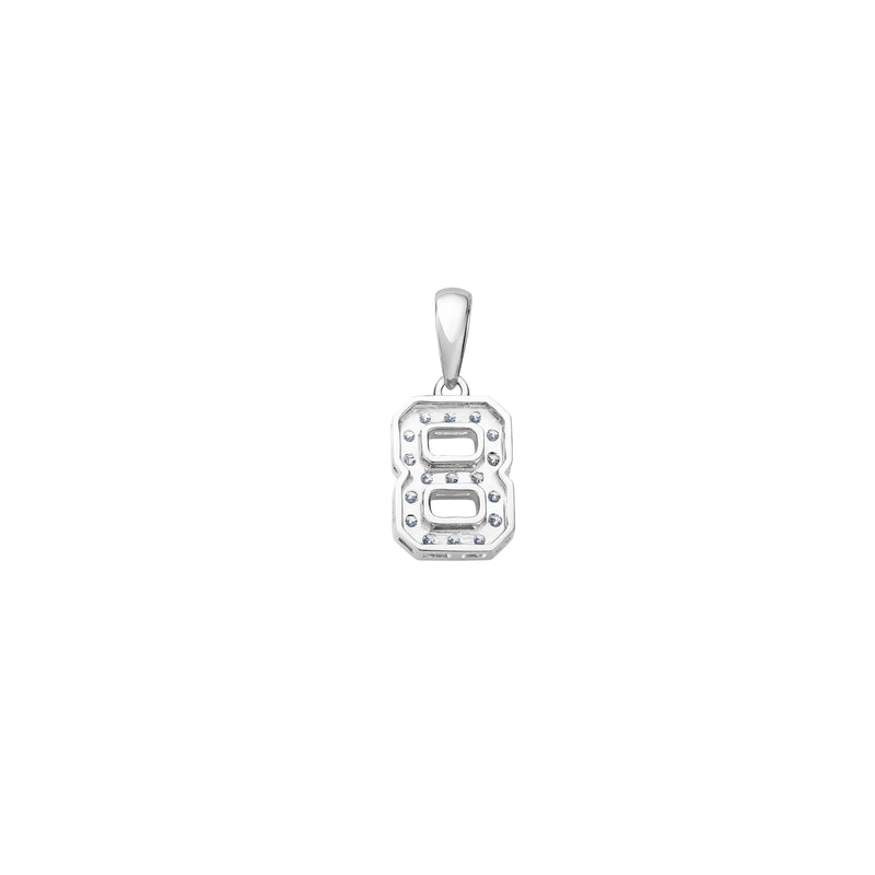Small Diamond Digits - Weißgold