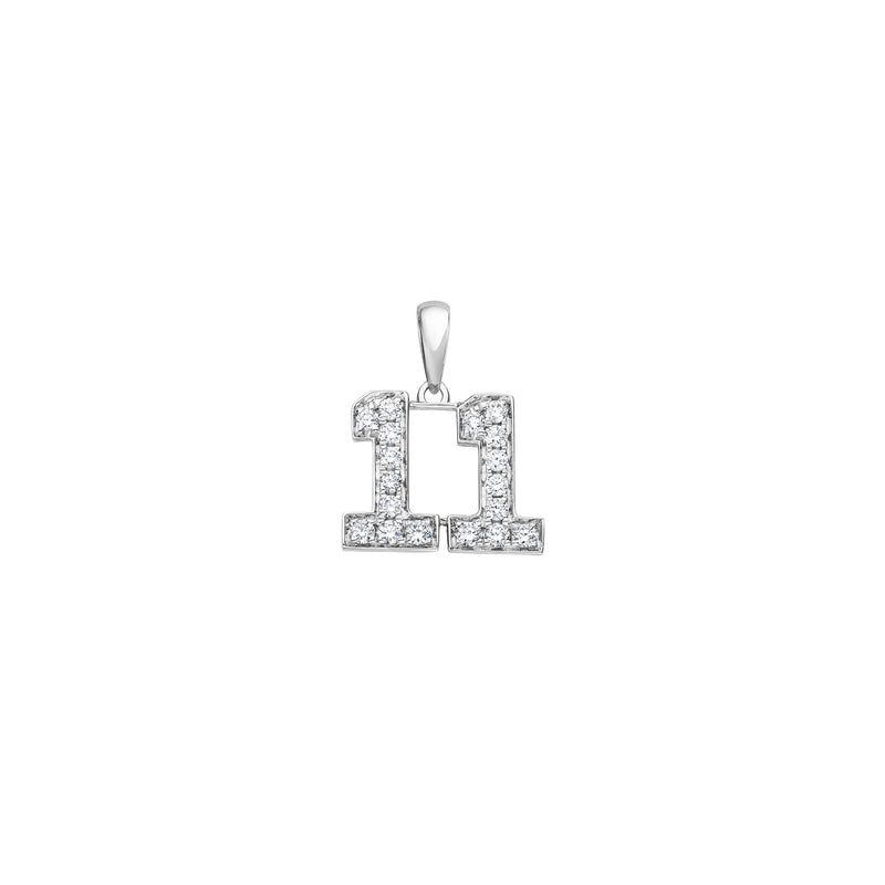 Small Diamond Digits - Weißgold