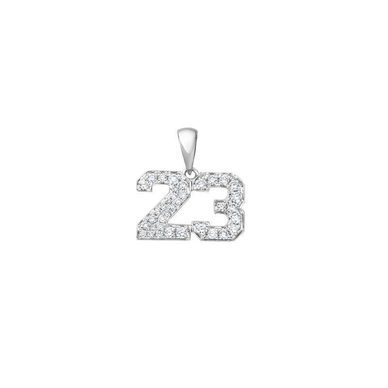 Small Diamond Digits - Weißgold