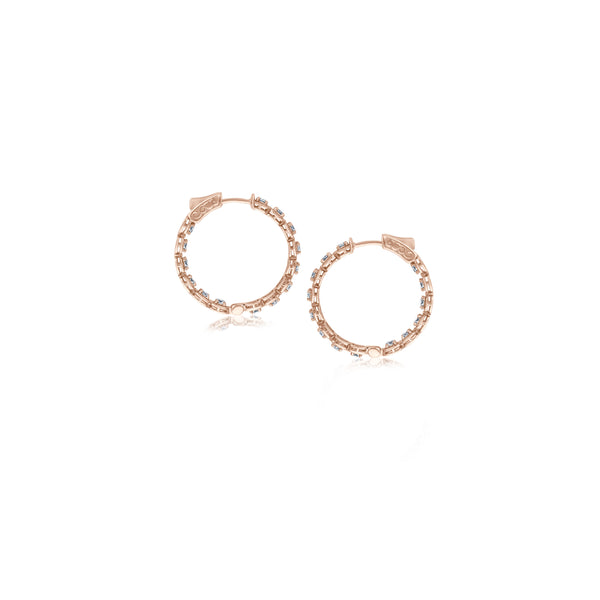 Claire Hoops - Roségold