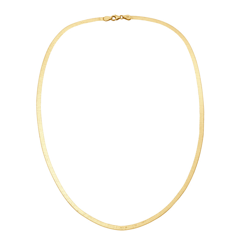 juwelier-jeweler-gelber-halskette-kette-necklace-herringbone-gelbgold