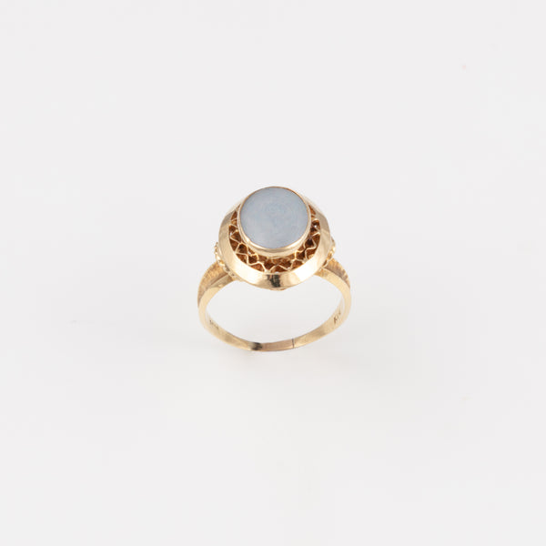 juwelier-jeweler-gelber-vintage-opal-ring-gelbgold-produktfoto