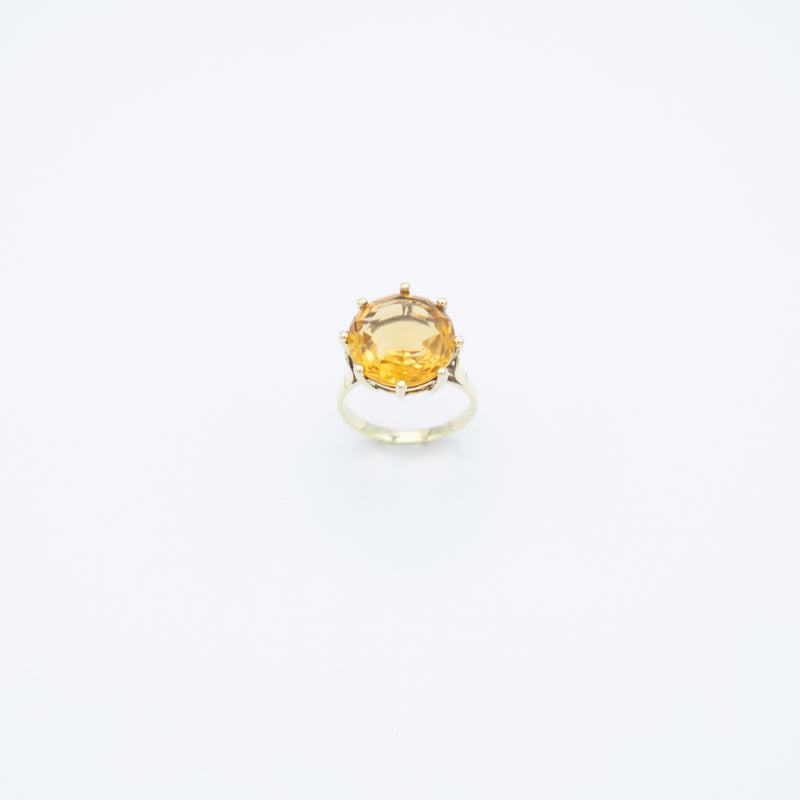 juwelier-gelber-jeweler-gelber-citrin-vintage-ring-gelbgold-produktfoto