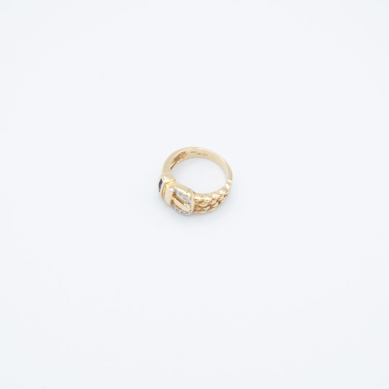 juwelier-jeweler-gelber-vintage-saphire-diamanten-vintage-ring-gelbgold-produktfoto-seite