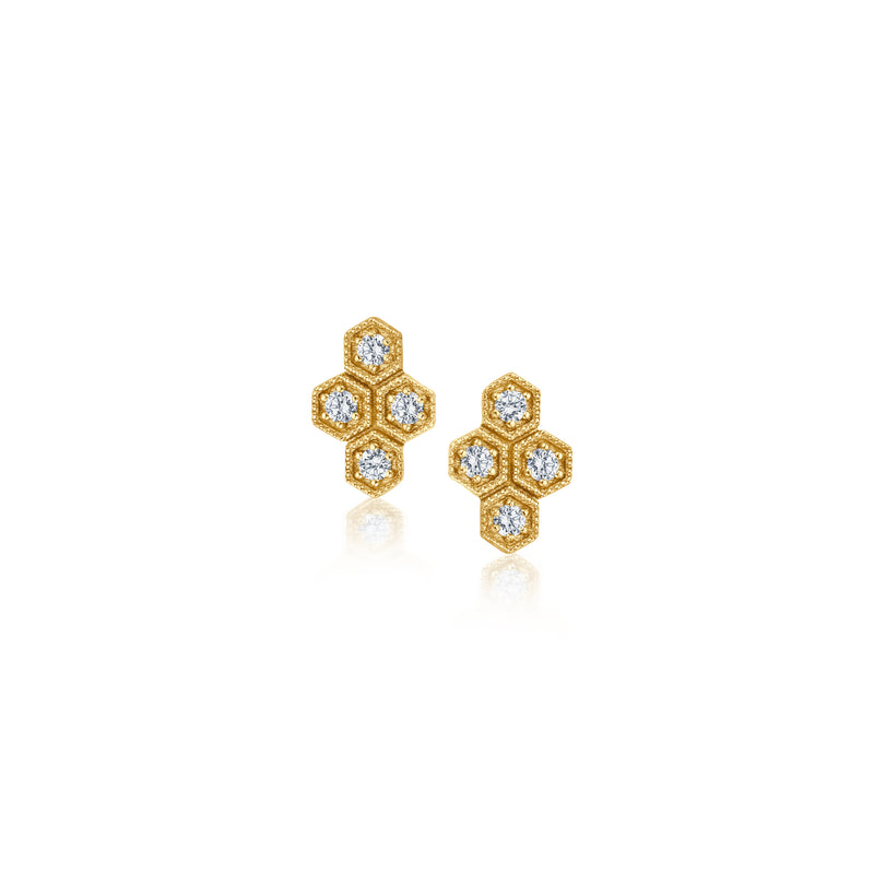 jeweler-juwelier-gelber-honeycomb-ohrringe-ohrstecker-diamonds-diamanten-gelbgold-produktfoto
