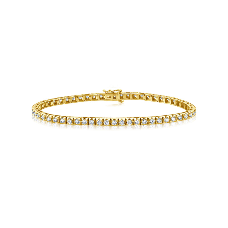 Tennis Bracelet 2,00 ct. - Gelbgold