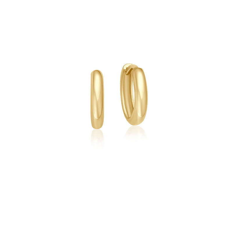 Gold Hoops - Gelbgold
