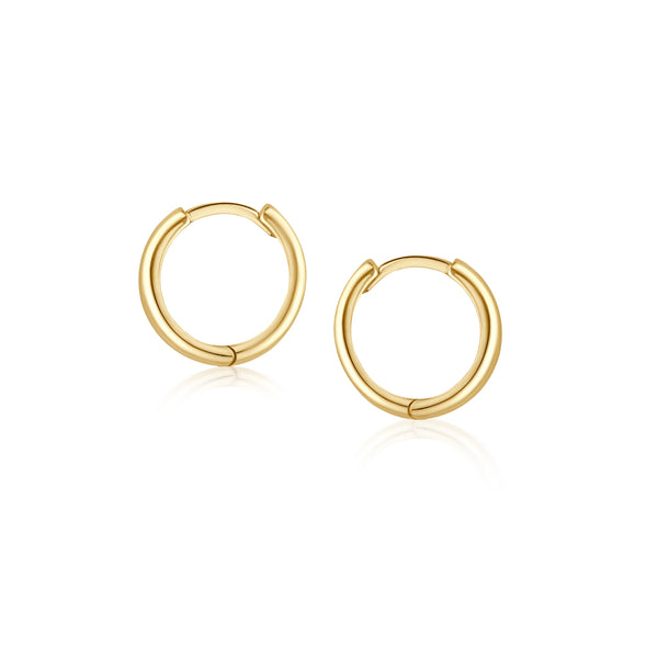 Gold Hoops - Gelbgold