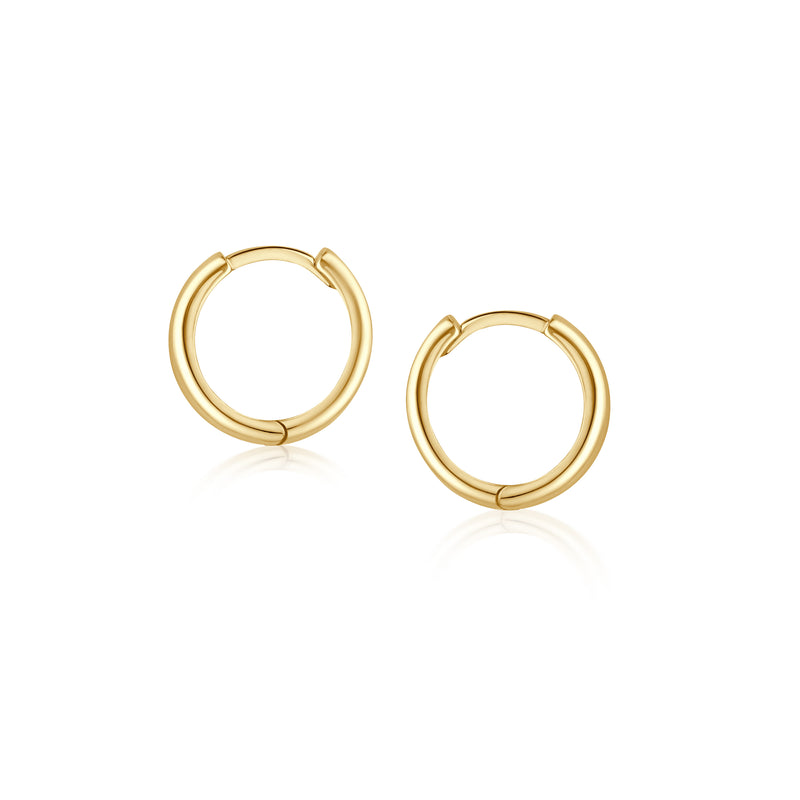 Gold Hoops - Gelbgold