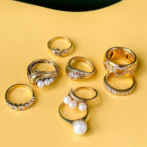  juwelier-jeweler-gelber-diamonds-diamanten-schmuck-ringe-vintage-kollektion-perlen-ring-trio-pearl-gelbgold-still