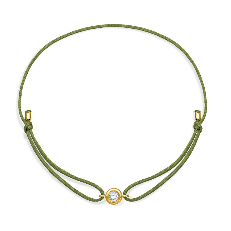 juwelier-jeweler-gelber-fusskettchen-fusskette-stoffband-one-diamond-gelbgold-gruen