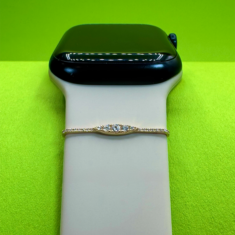 Sparkle Charm for Apple Watch  - Gelbgold