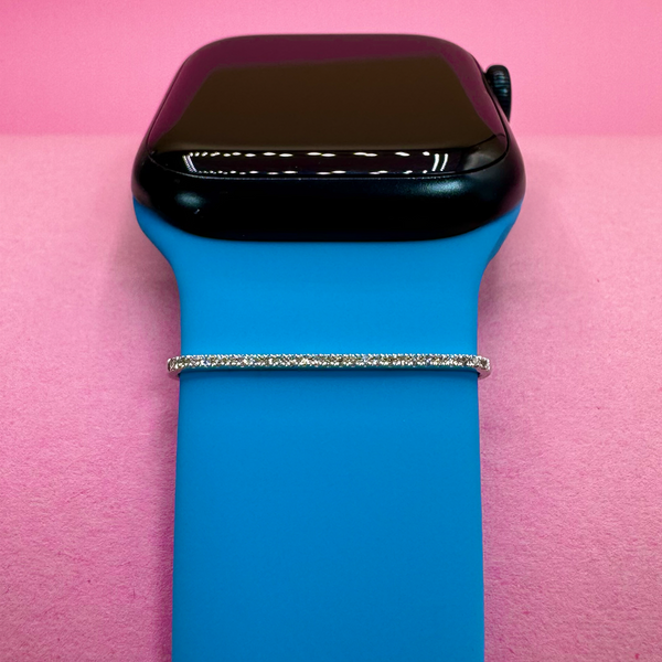 Delicate Sparkle Charm for Apple Watch - Weißgold