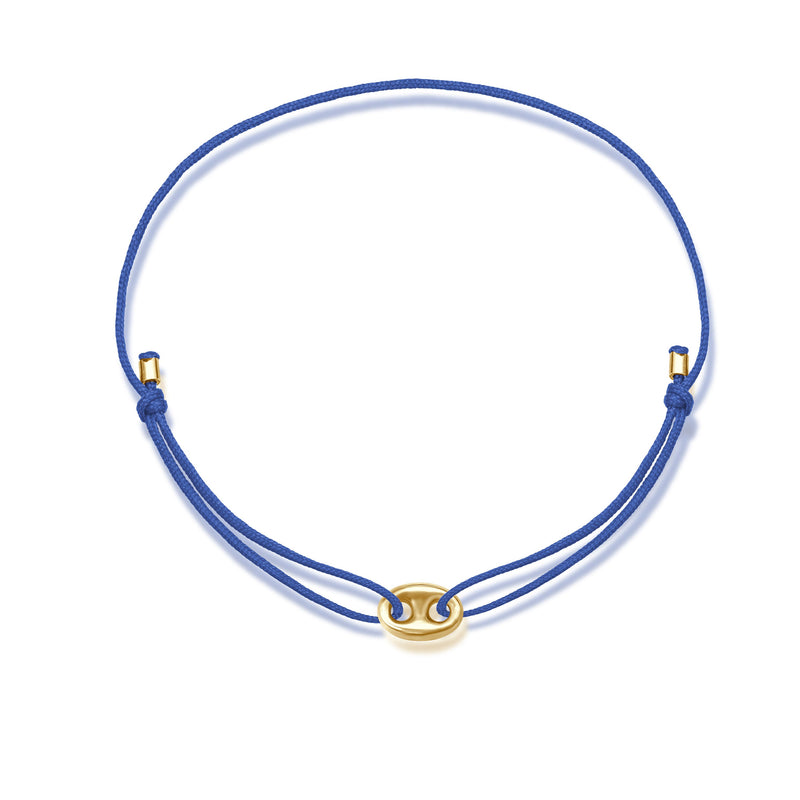 juwelier-jeweler-gelber-fusskettchen-fusskette-coffee-bean-stoffband-gelbgold-blau