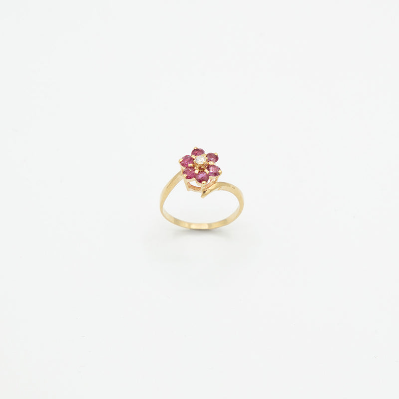 Vintage Brillant Ring - Gelbgold