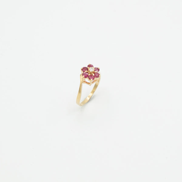 Vintage Brillant Ring - Gelbgold