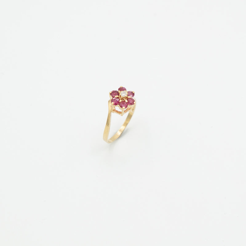 Vintage Brillant Ring - Gelbgold