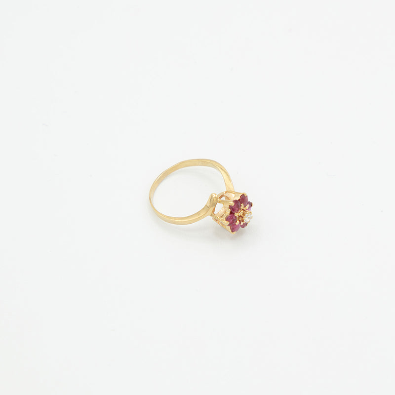Vintage Brillant Ring - Gelbgold