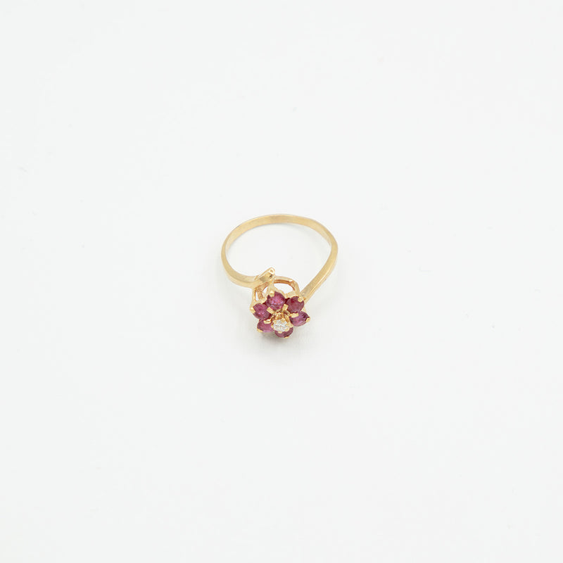 Vintage Brillant Ring - Gelbgold