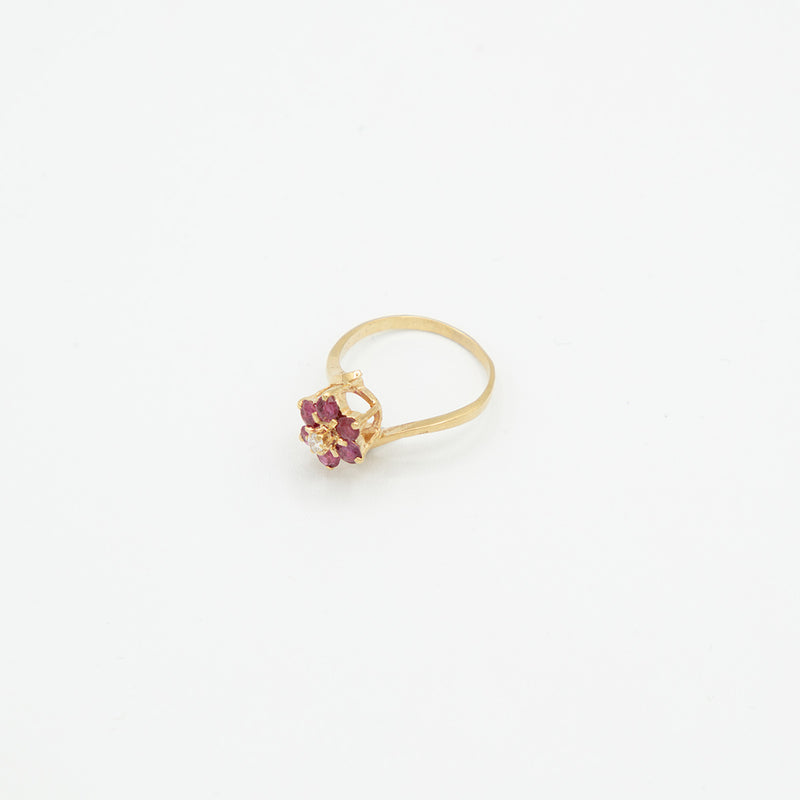 Vintage Brillant Ring - Gelbgold