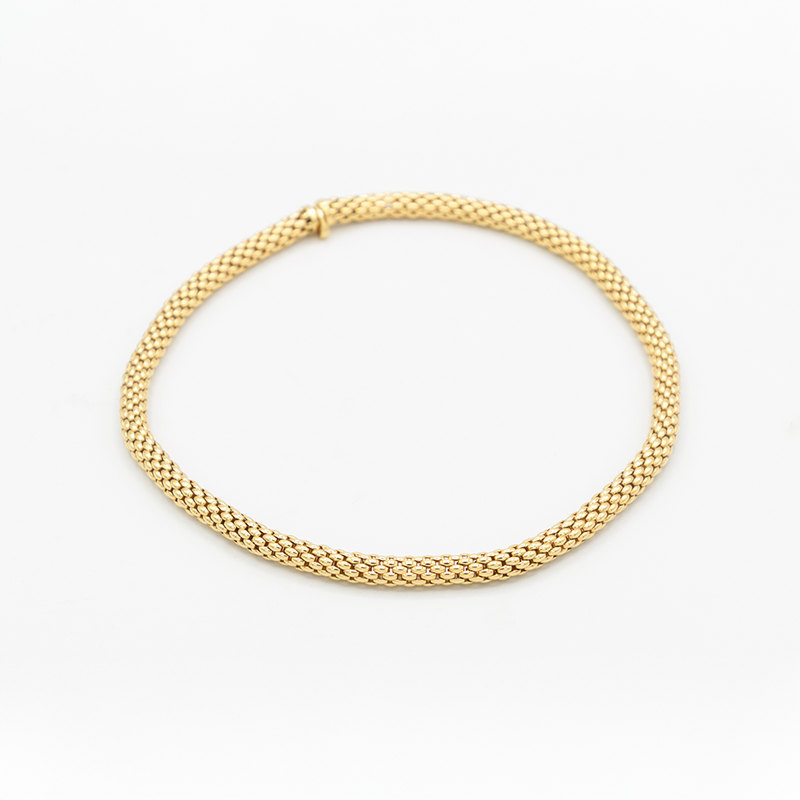 Vintage Gold Scale Chain - Gelbgold