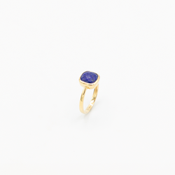 Vintage Lapis Ring - Gelbgold