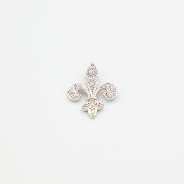 Vintage Brillant Anhänger - Weißgold