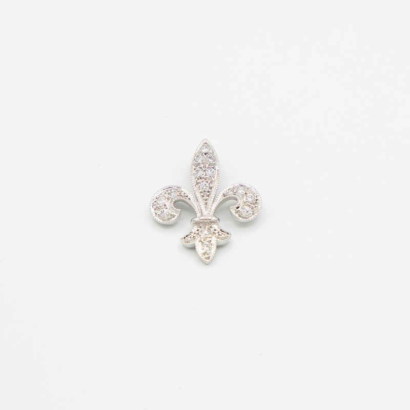 Vintage Brillant Anhänger - Weißgold