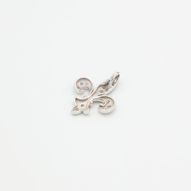 Vintage Brillant Anhänger - Weißgold