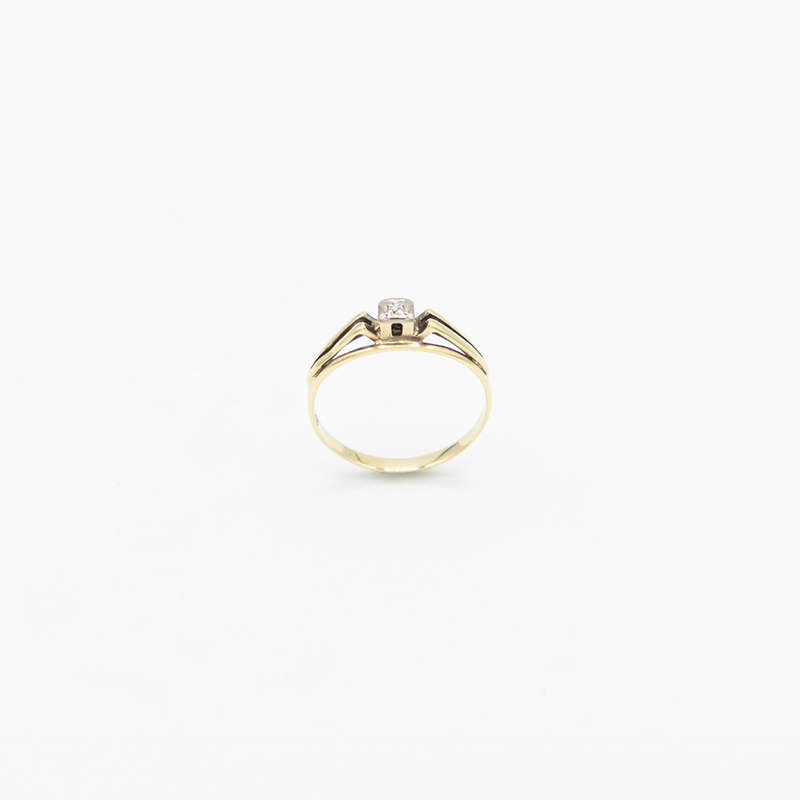 Vintage Diamond Ring - Bicolor