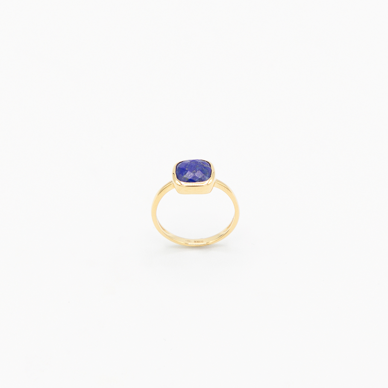 Vintage Lapis Ring - Gelbgold