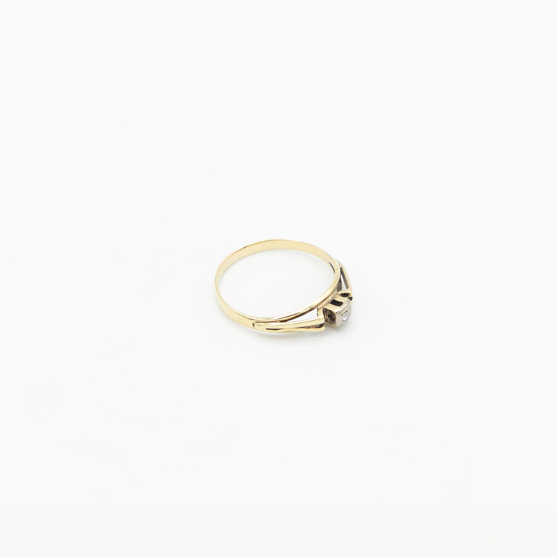 Vintage Diamond Ring - Bicolor