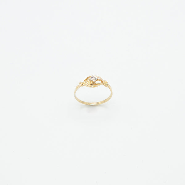 Vintage Brillant Ring - Gelbgold