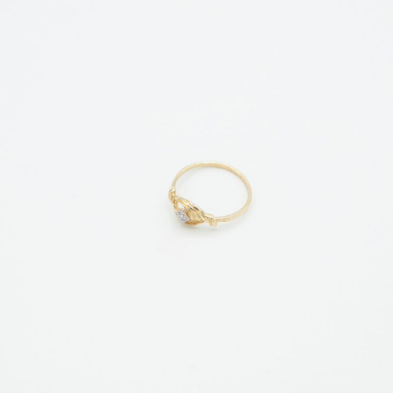 Vintage Brillant Ring - Gelbgold