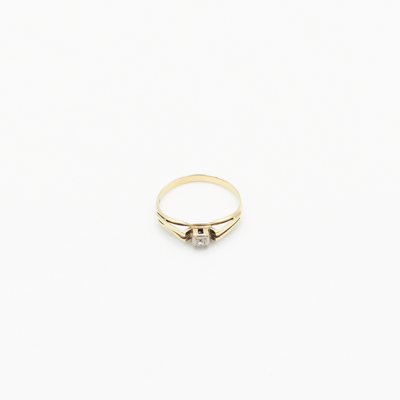 Vintage Diamond Ring - Bicolor