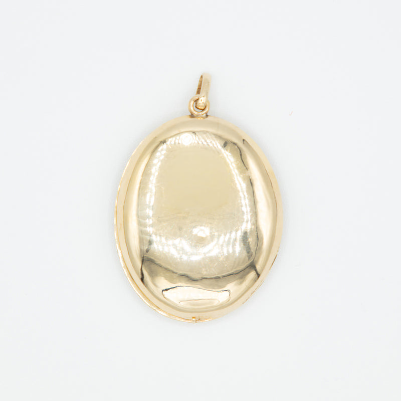 Vintage Anhänger - Gelbgold