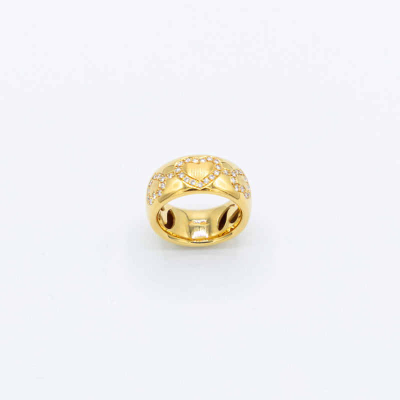 juwelier-jeweler-gelber-vintage-schmuck-ringe-rings-diamanten-diamonds-gelbgold-herzen-heart-produktfoto