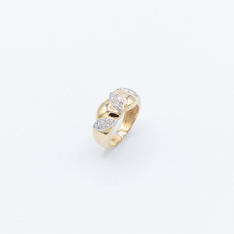 juwelier-jeweler-gelber-vintage-kollektion-collection-vintage-schmuck-ringe-leaf-ring-gelbgold
