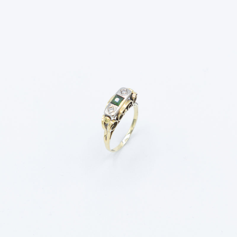 juwelier-jeweler-gelber-diamonds-diamanten-schmuck-ringe-vintage-kollektion-turmalin-brillant-diamanten-bicolor-weissgold-gelbgold