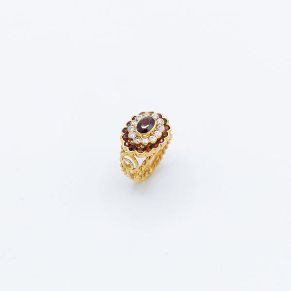 juwelier-jeweler-gelber-diamonds-diamanten-schmuck-ringe-vintage-kollektion-brillant-diamanten-farbsteine-zirkonia-granat