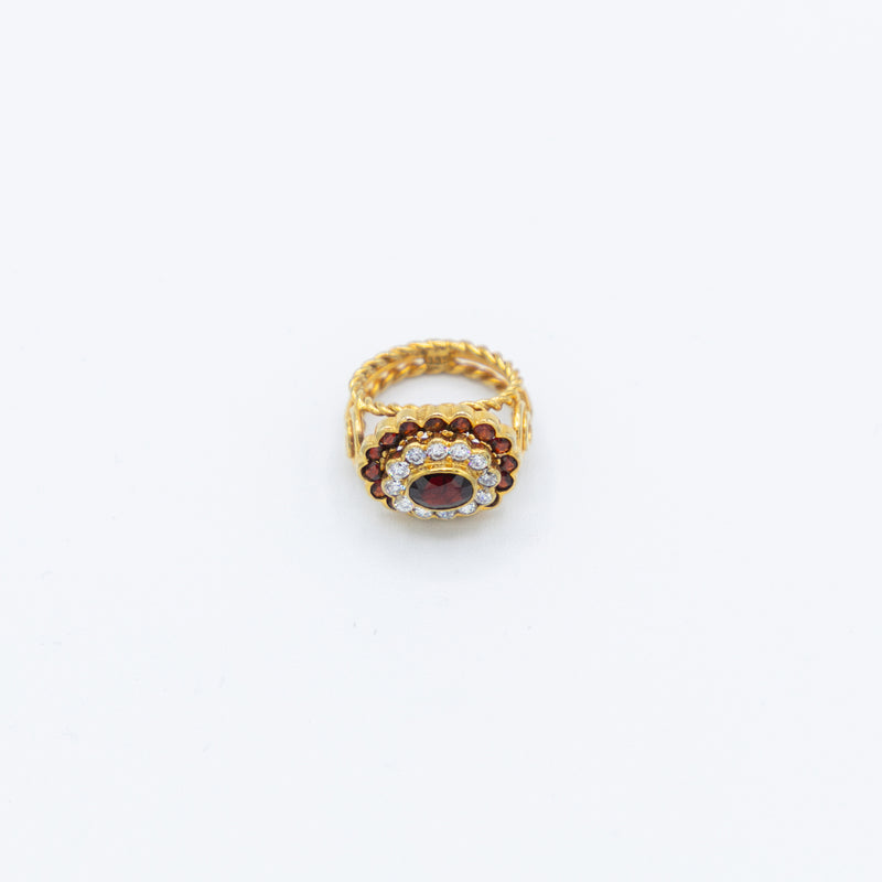 juwelier-jeweler-gelber-diamonds-diamanten-schmuck-ringe-vintage-kollektion-brillant-diamanten-farbsteine-zirkonia-granat-produktfoto-1