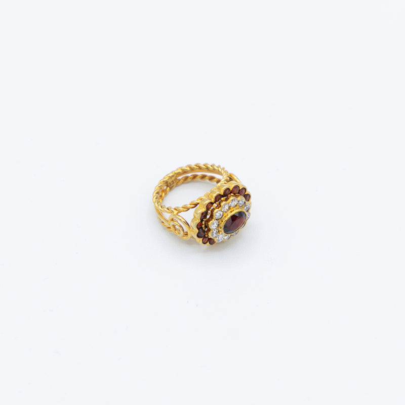 juwelier-jeweler-gelber-diamonds-diamanten-schmuck-ringe-vintage-kollektion-brillant-diamanten-farbsteine-zirkonia-granat-produktfoto-2