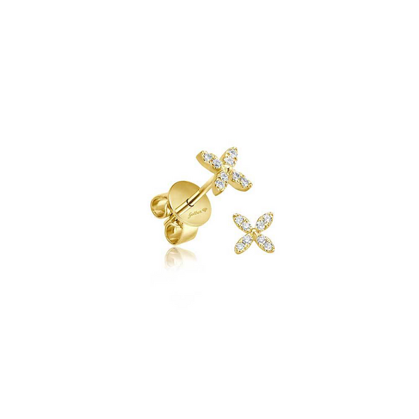 juwelier-jeweler-gelber-minimal-flower-diamond-ohrstecker-bluete-gold-gelbgold