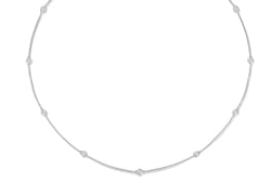 Multi Diamond Necklace - 0,70 ct - Weißgold