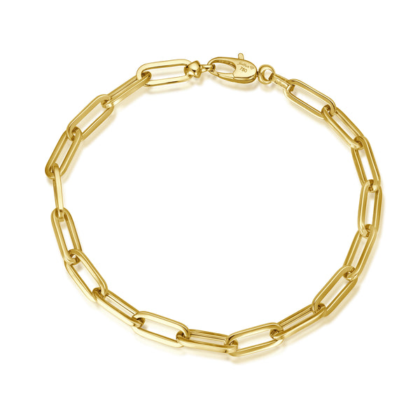 Gold Anchor Armband - 5mm - Gelbgold