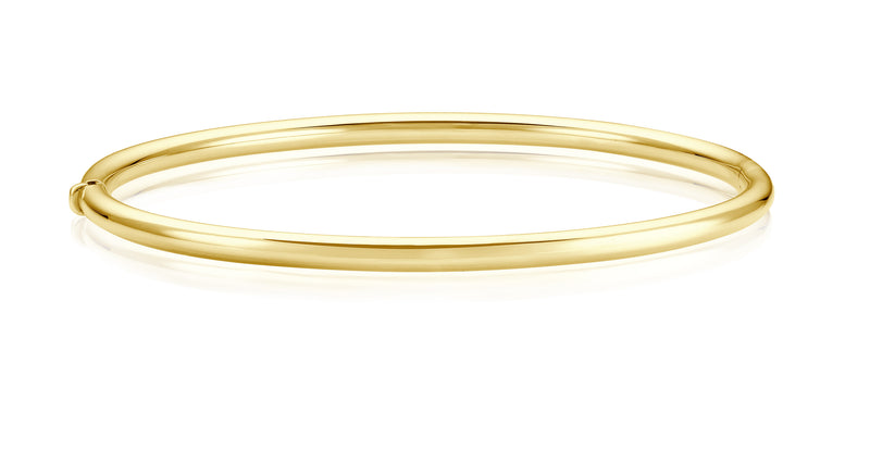 juwelier-jeweler-gelber-gold-armreif-plain-4-mm-gelbgold